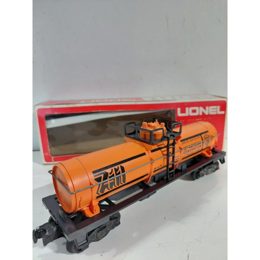 Lionel 6315-1972 O Gauge Model Railroad TCA Convention 1972 Tank Car w/Box